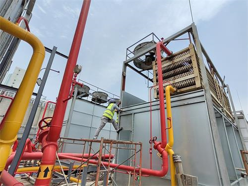 方形冷卻塔在安裝過程中會出現哪些問題,方形冷卻塔安裝圖解