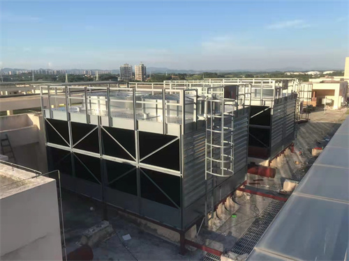 蒸發式空冷器的冷卻水處理方法,蒸發式空冷器冷卻風