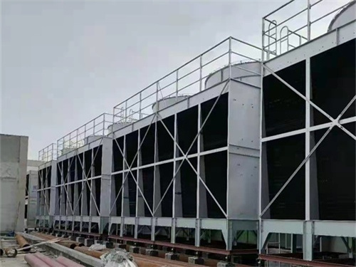 圓形冷卻塔車間走貨現場,圓形冷卻塔