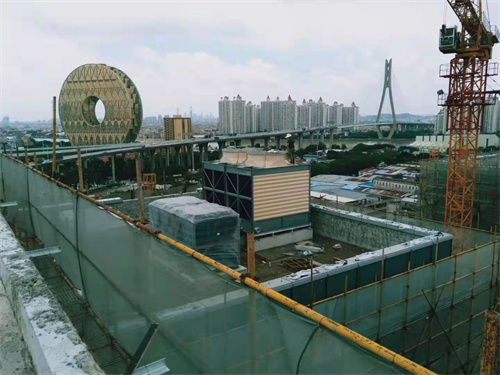 閉式冷卻塔的兩種循環方式及其防凍措施(閉式冷卻塔