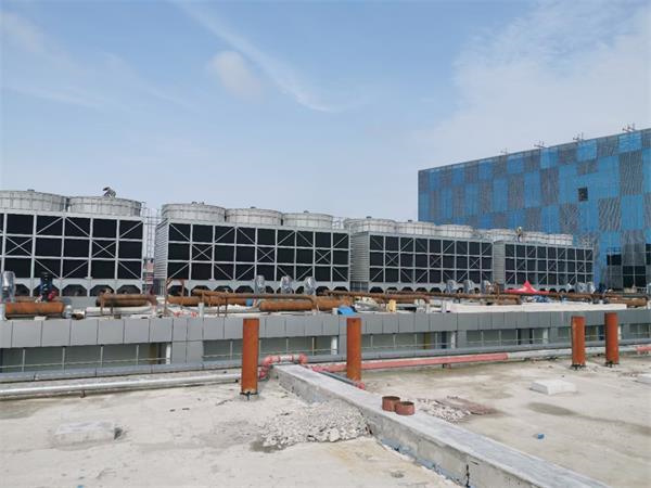 玻璃鋼冷卻塔的塔體構造,圓形玻璃鋼冷卻塔填料