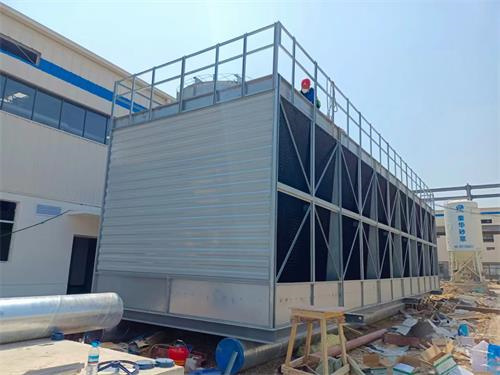 工業冷卻塔的小循環清洗法(冷卻塔機組的工作原理圖)